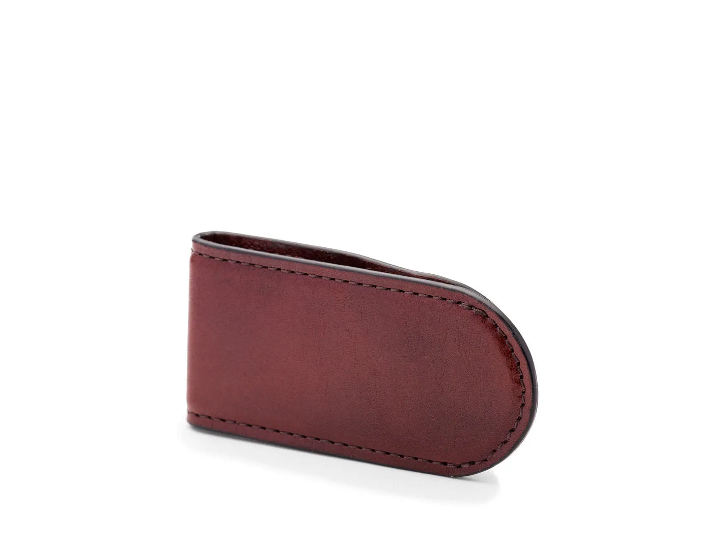 Bosca Old Leather Covered Money Clip