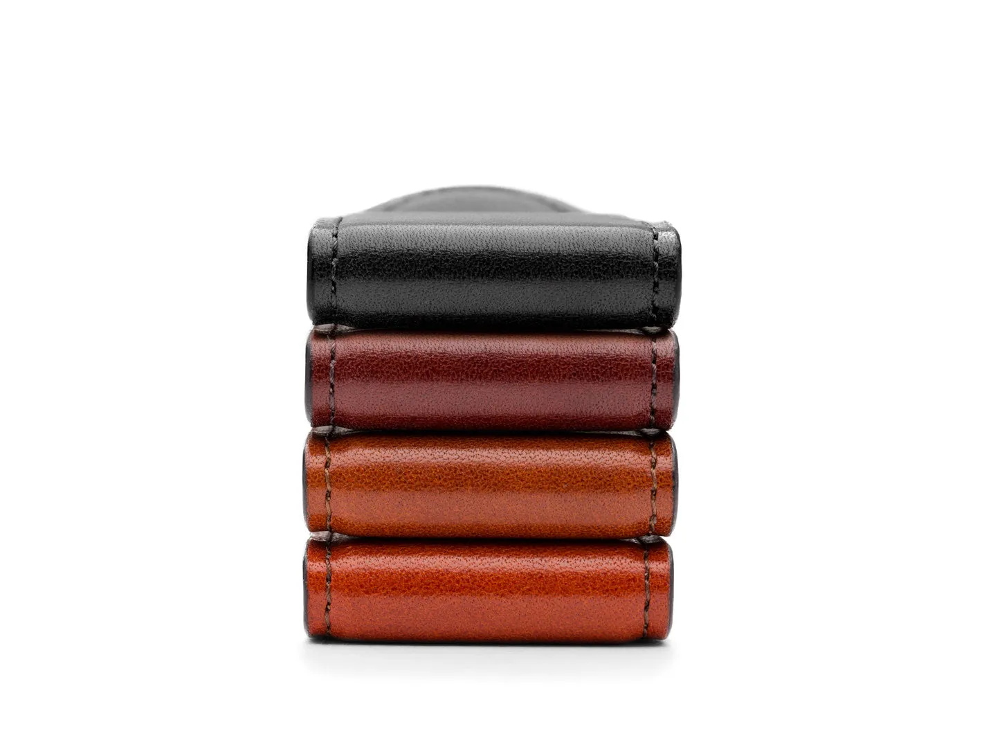Bosca Old Leather Covered Money Clip