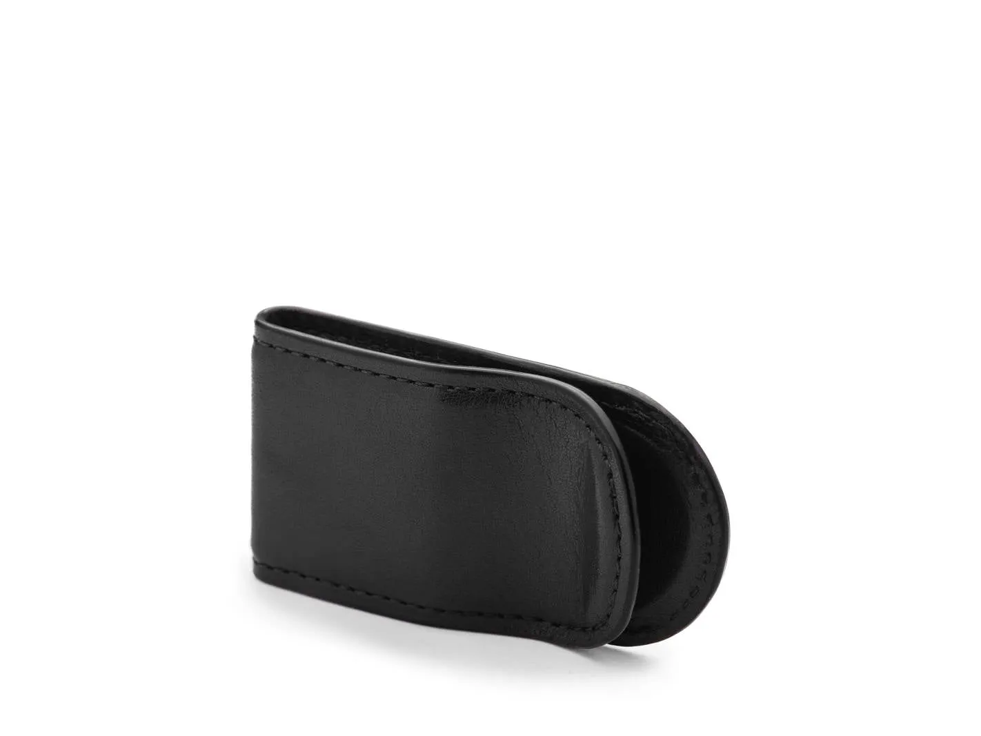 Bosca Old Leather Covered Money Clip