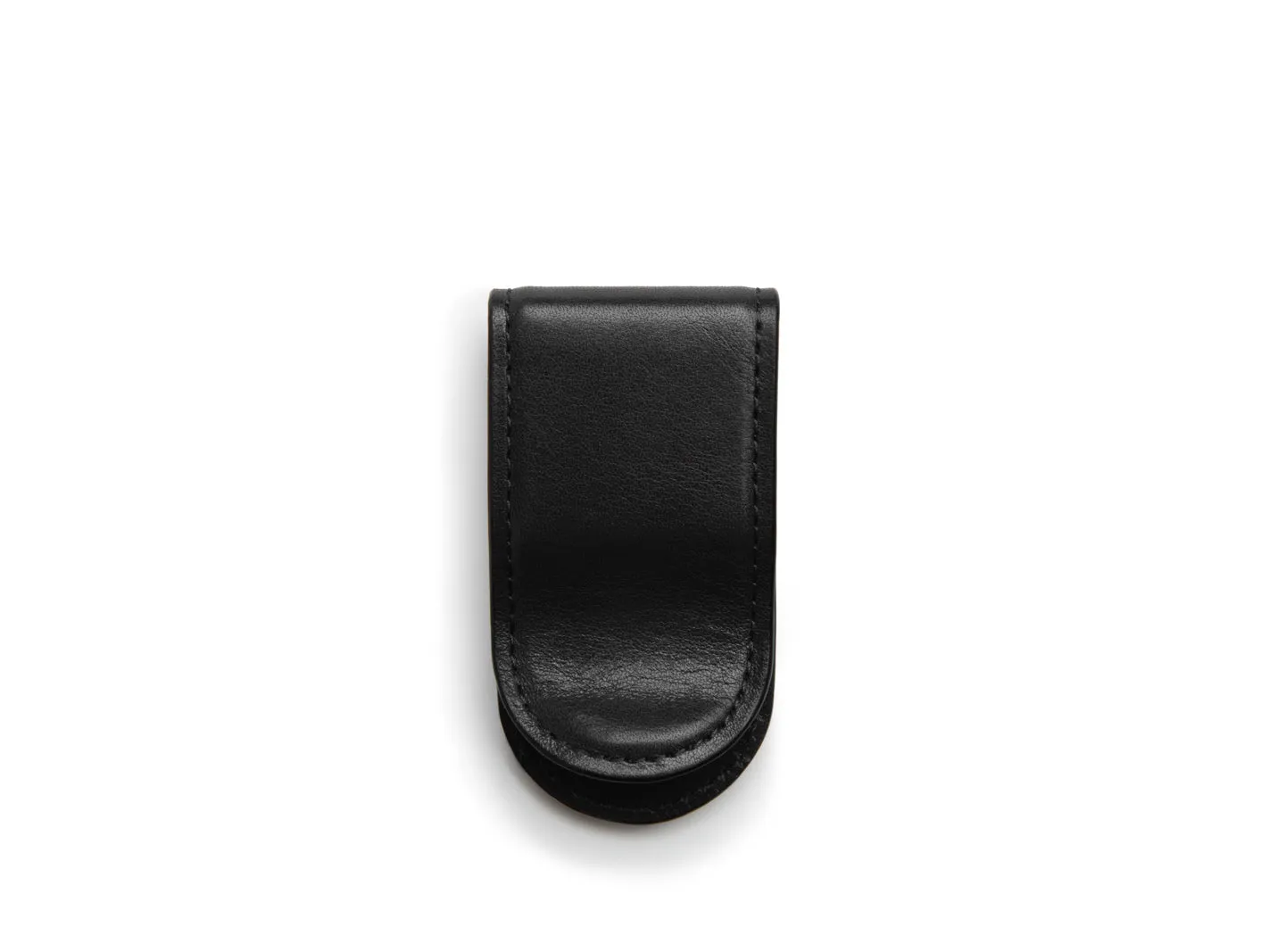 Bosca Old Leather Covered Money Clip