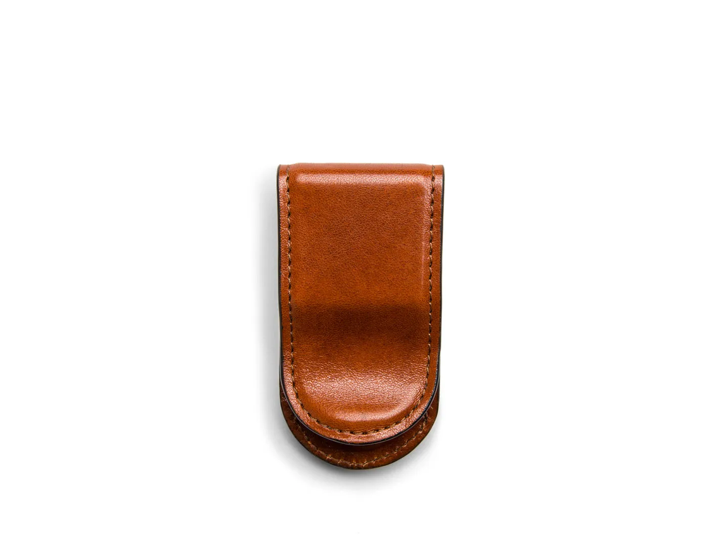 Bosca Old Leather Covered Money Clip