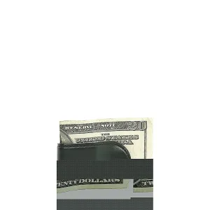 Bosca Vitello Leather Covered Money Clip