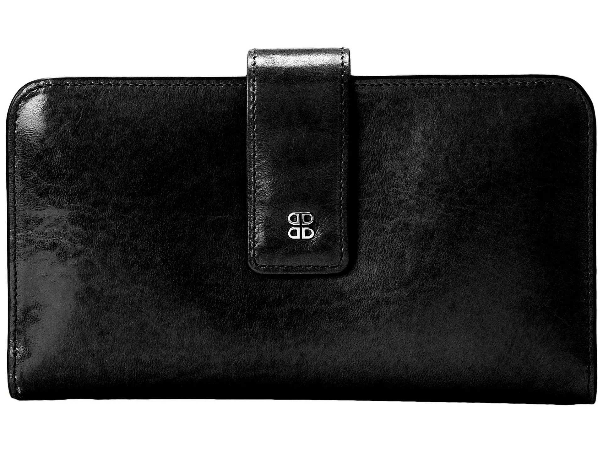 Bosca Women's Old Leather Checkbook Clutch Wallet