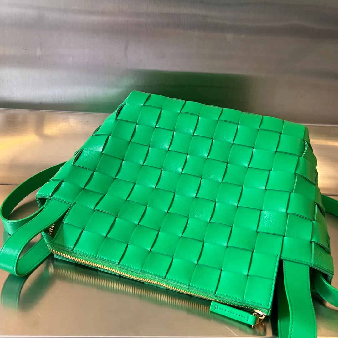 Bottega Popular pick LAMBSKIN CASSETTE GREEN High-security 28 LIGHT Veneta MEDIUM