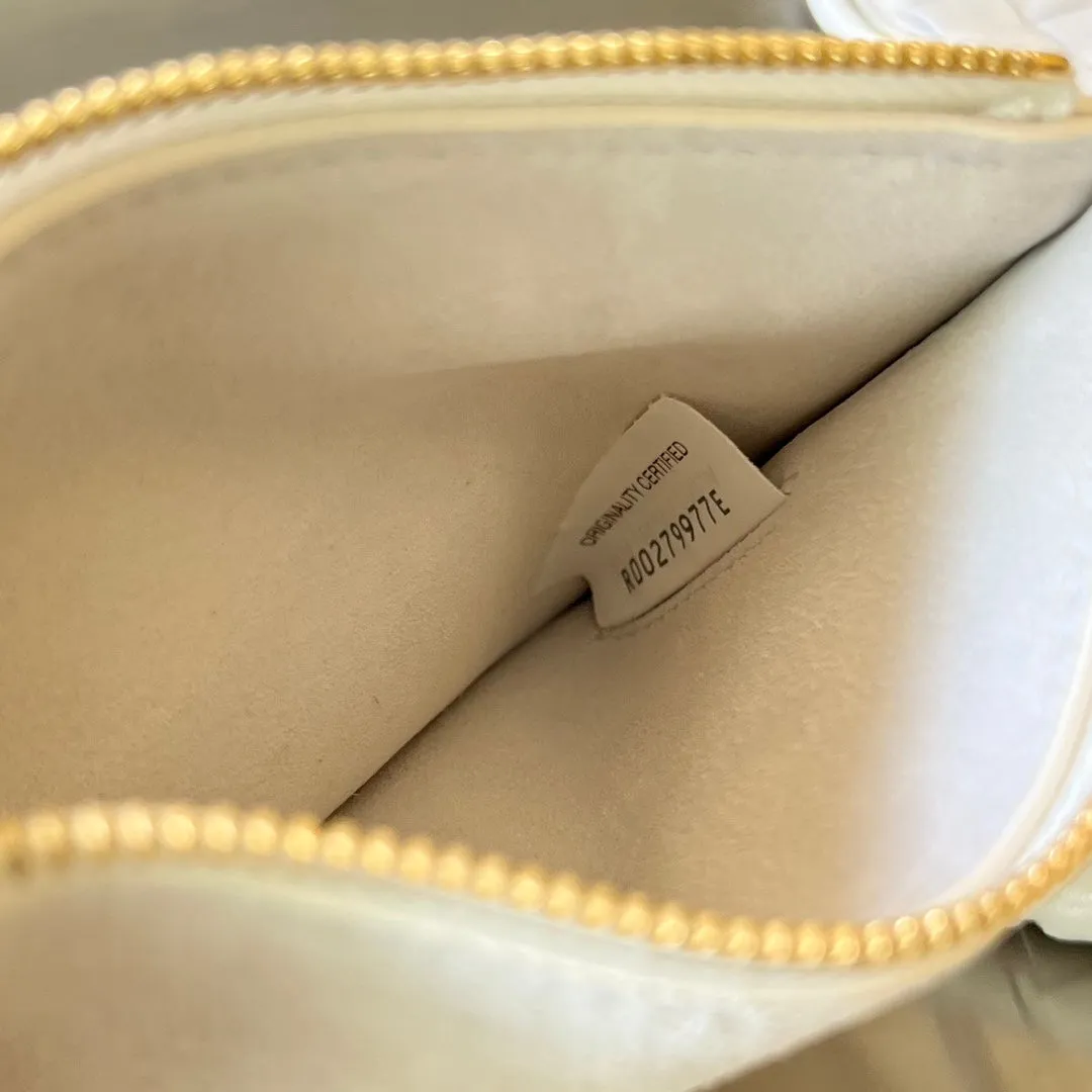 Bottega WHITE Markdown Veneta SOLSTICE 30 MINI High-end design LAMBSKIN