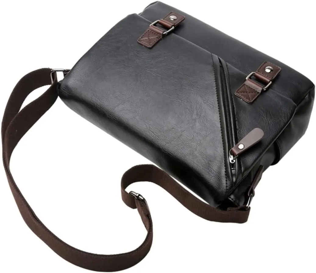 Briefcase Envelope Bag for Men Comfortable Strap Neat Organization for Travel Work