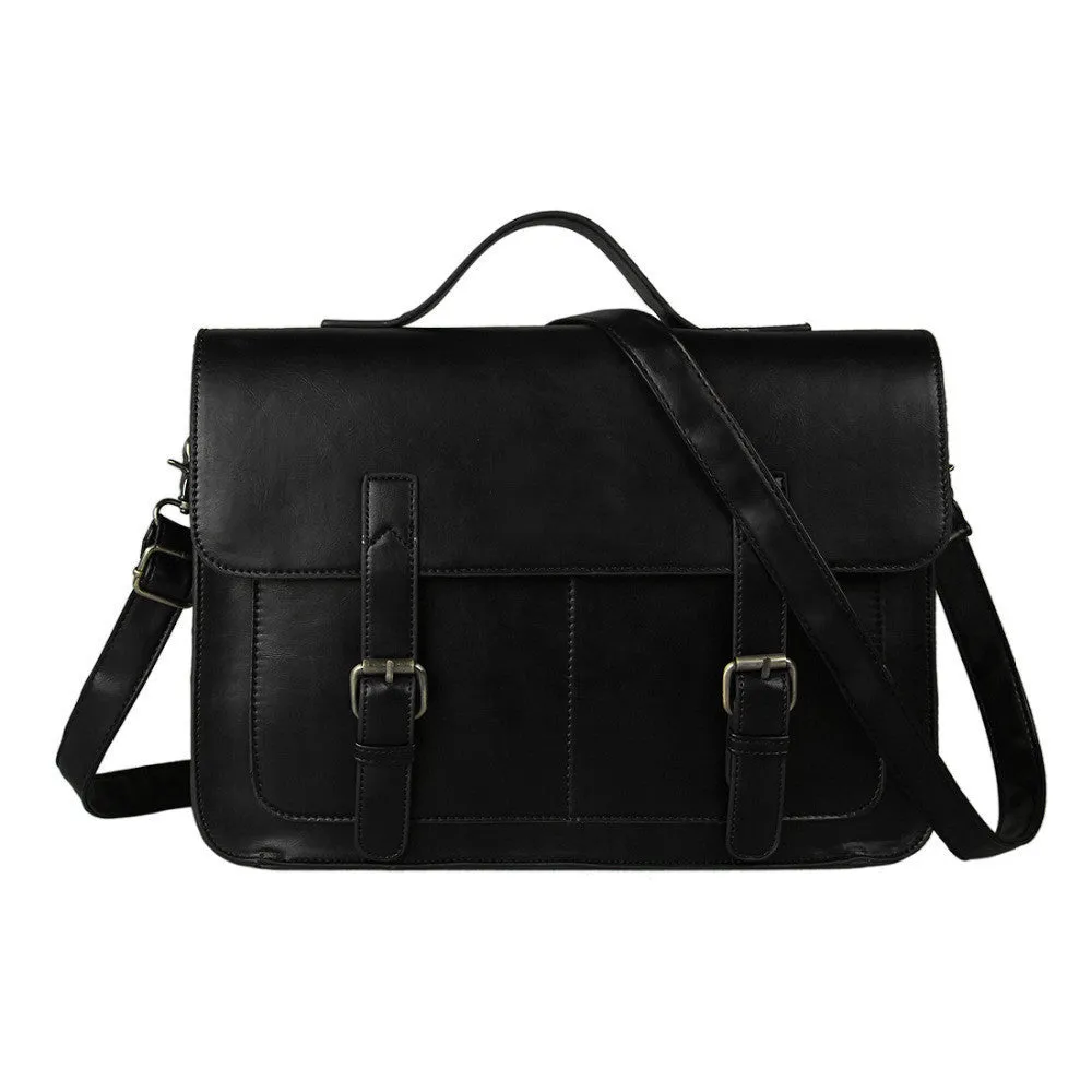 briefcases bags office Messenger men's Vintage Easy-to-use Elegant crossbody Bags tote file men's Document European style Exclusive offerings Men