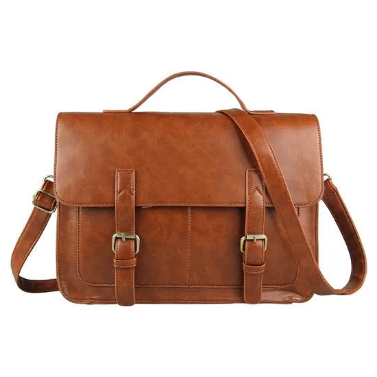 briefcases bags office Messenger men's Vintage Easy-to-use Elegant crossbody Bags tote file men's Document European style Exclusive offerings Men