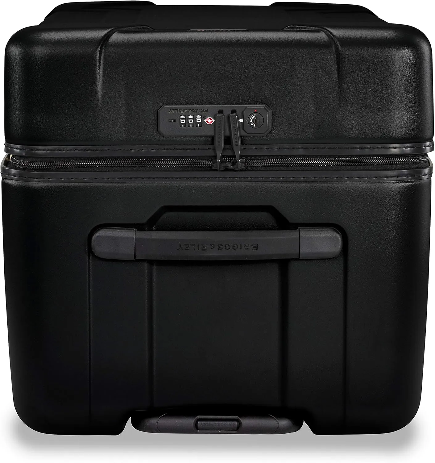 Briggs & Riley 32" Extra Large Trunk Spinner - Checked Luggage for Travel, Suitcases with Wheels, Hardside Rolling Bag for Men & Women, Self-Repairing Zipper - Torq Collection, Stealth Black