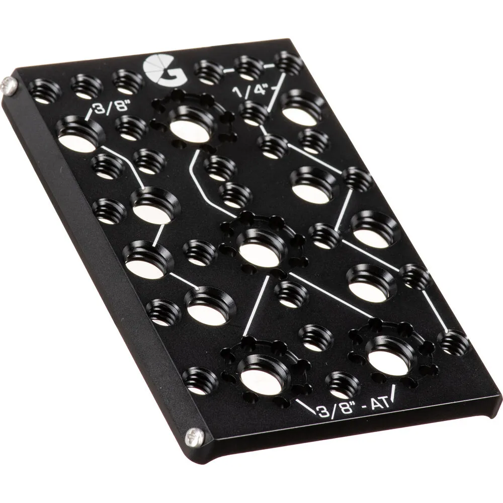 Bright Tangerine LeftField 3 QR Baseplate (Standard) for RED Komodo & Komodo-X