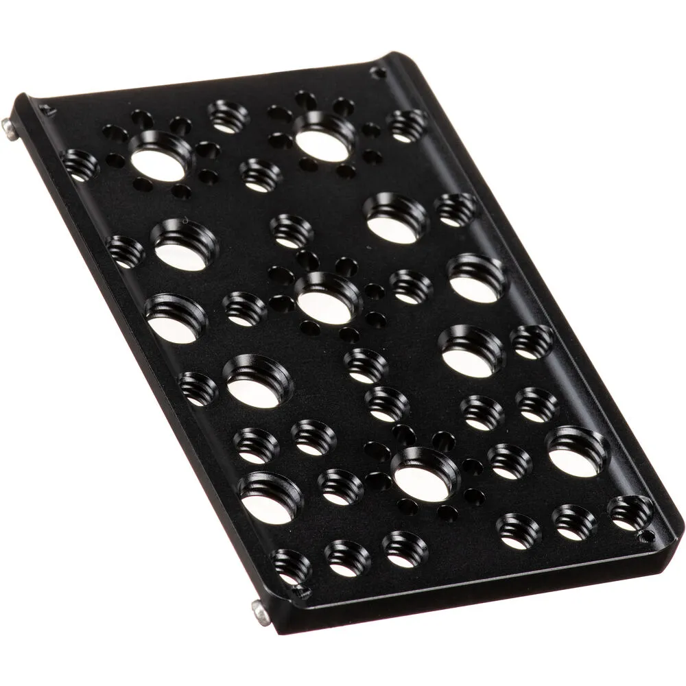Bright Tangerine LeftField 3 QR Baseplate (Standard) for RED Komodo & Komodo-X