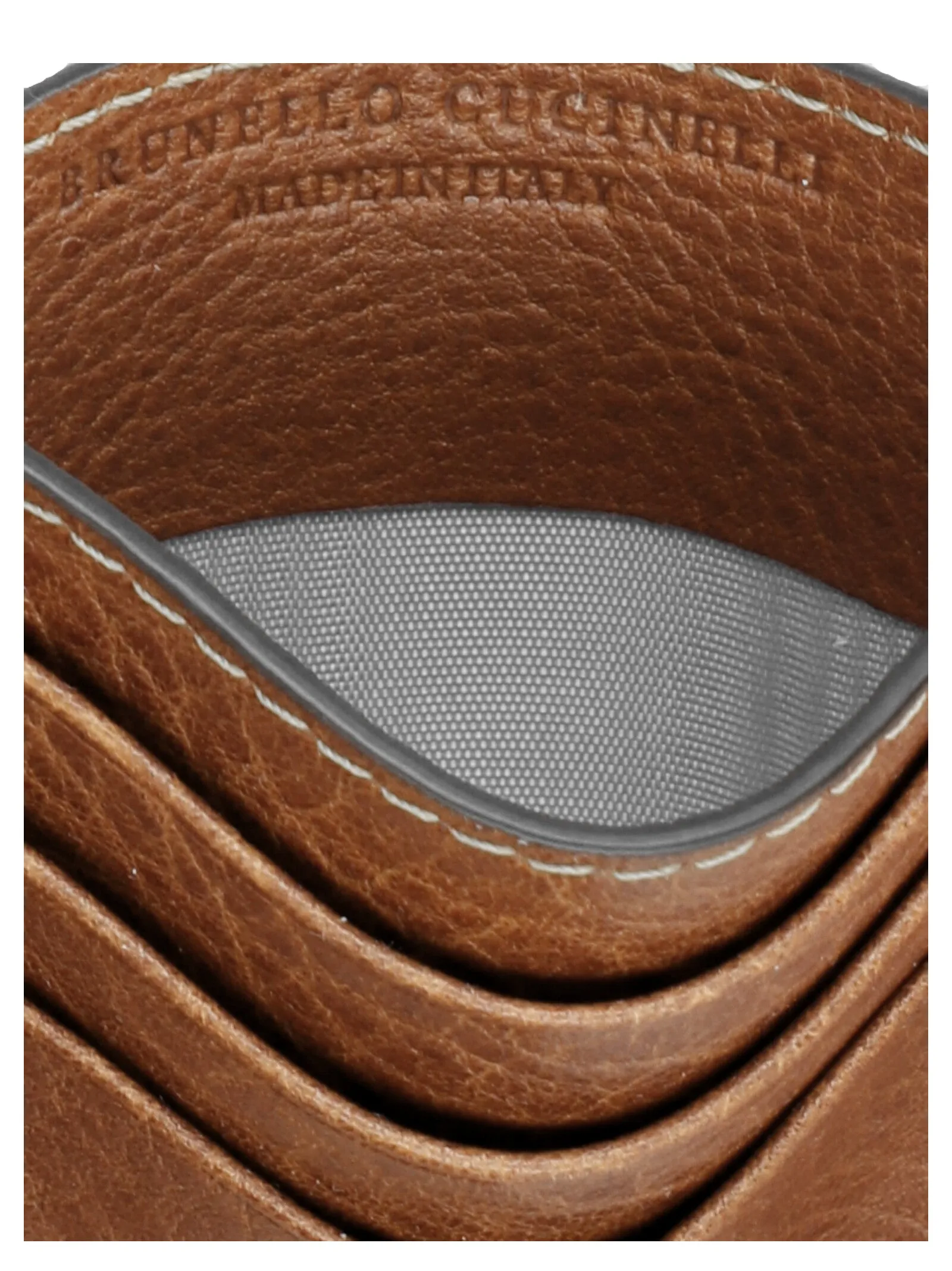 Brunello Cucinelli Logo Card Holder
