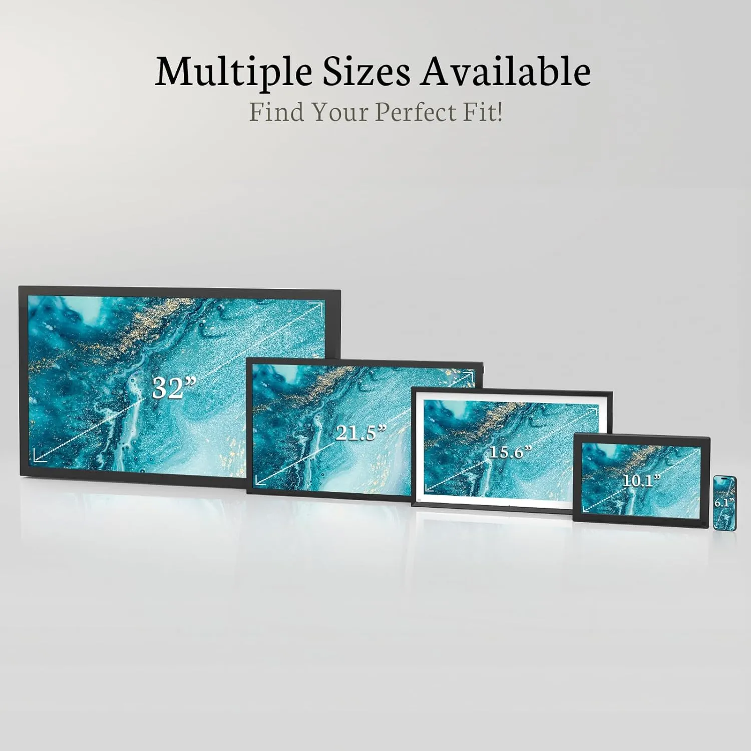 BSIMB 21.5 Inch Touchscreen Large Digital Picture Frame, 1920x1080 FHD WiFi Electronic Photo Frame Display 32GB Remote Control, Share Pictures/Videos via App/USB/SD Easy Setup Gifts for Mom, Black