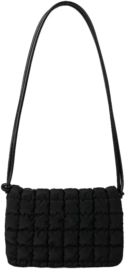 Bubble Purses for Women Puffer Crossbody Bags for Women Lightweight Satchel Bag Small Handbag Cloud Bag for Dating Work