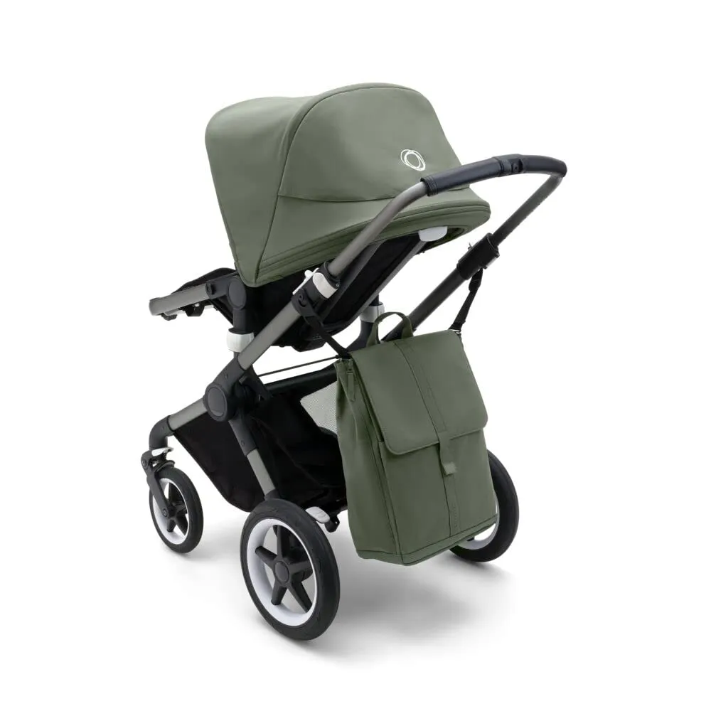Bugaboo Changing Backpack Water-Repellent and 100% Recycled Fabrics with Portable Changing Mat, Forest Green