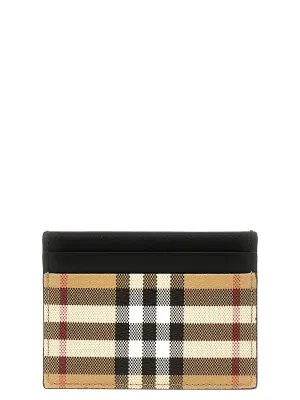Burberry Check Card Holder
