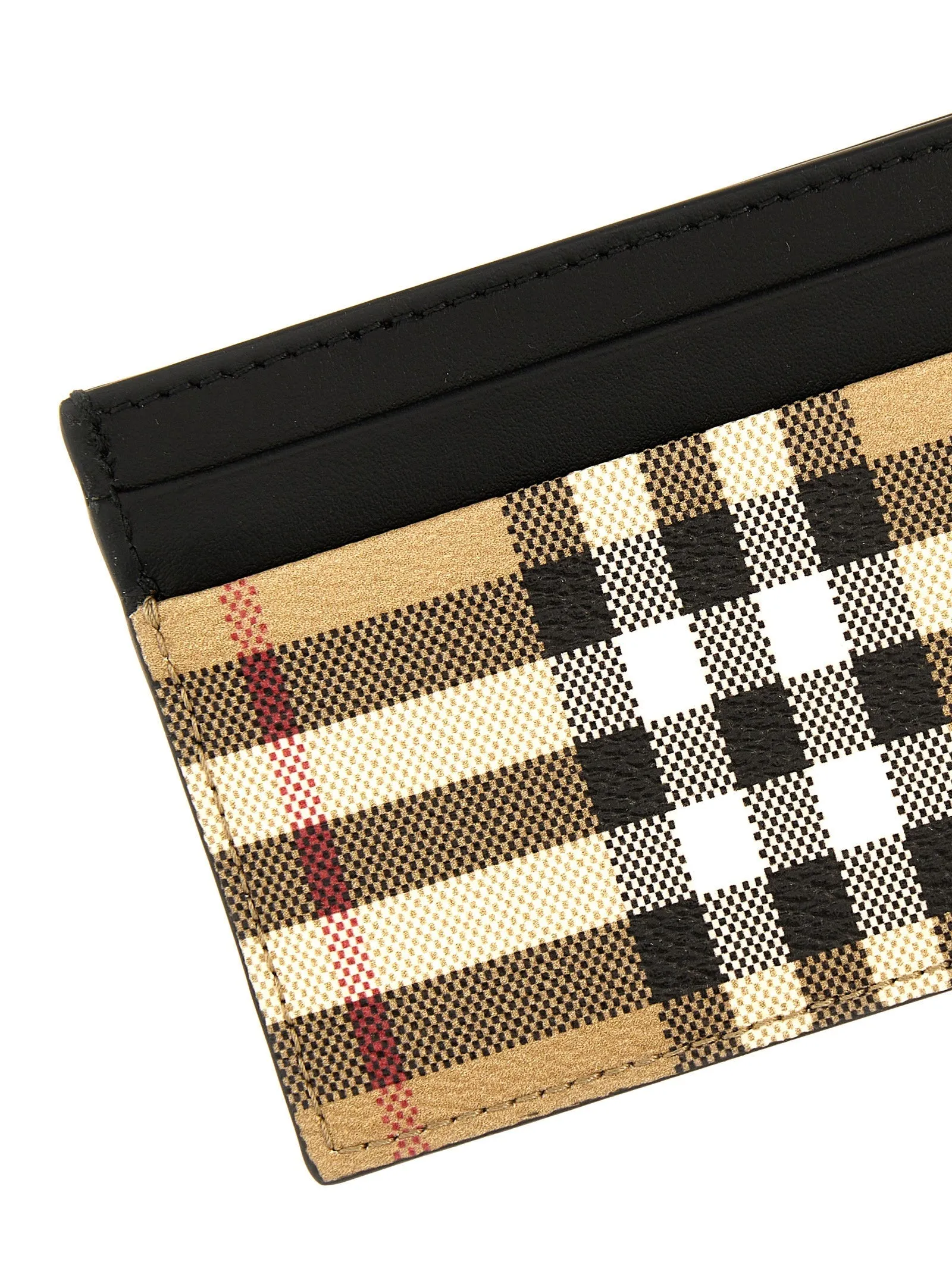 Burberry Check Card Holder