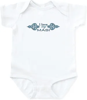 CafePress Blue Mendhi MASI Infant Bodysuit Cute Infant Bodysuit Baby Romper