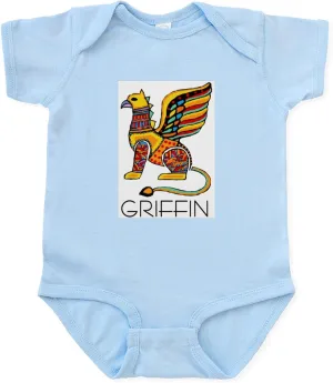 CafePress Colorful Griffin Infant Creeper Cute Infant Bodysuit Baby Romper