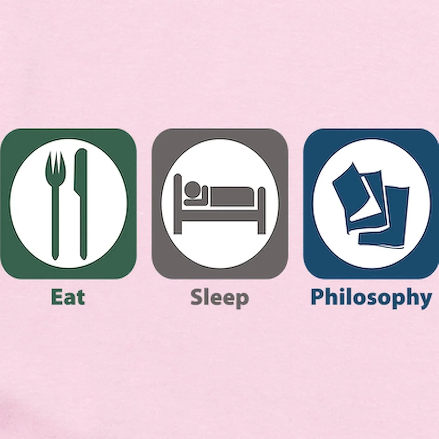 CafePress Eat Sleep Philosophy Infant Bodysuit Cute Infant Bodysuit Baby Romper