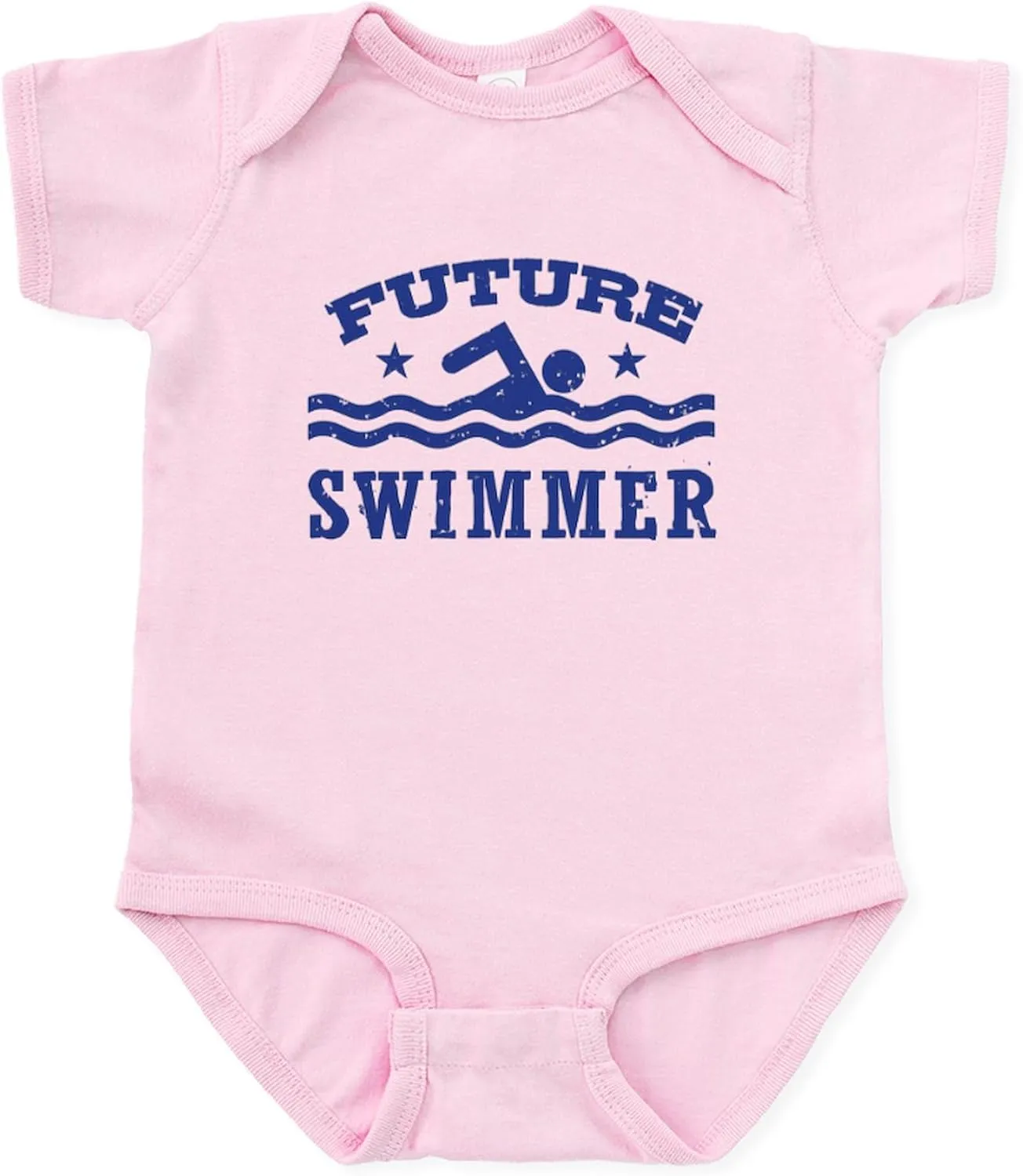 CafePress Future Swimmer Infant Bodysuit Cute Infant Bodysuit Baby Romper