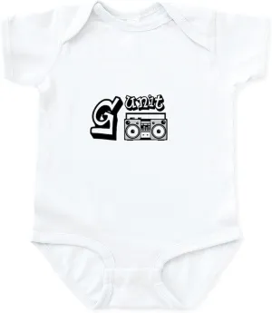 CafePress G Unit Old School Infant Bodysuit Cute Infant Bodysuit Baby Romper