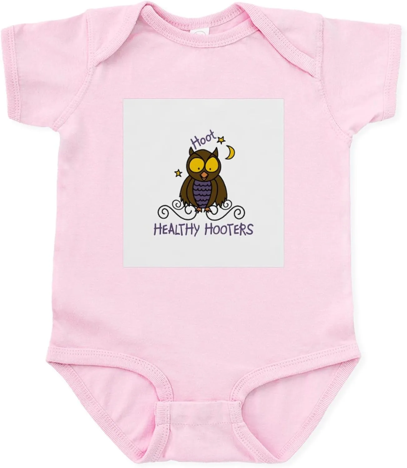 CafePress Healthy Hooters Body Suit Cute Infant Bodysuit Baby Romper