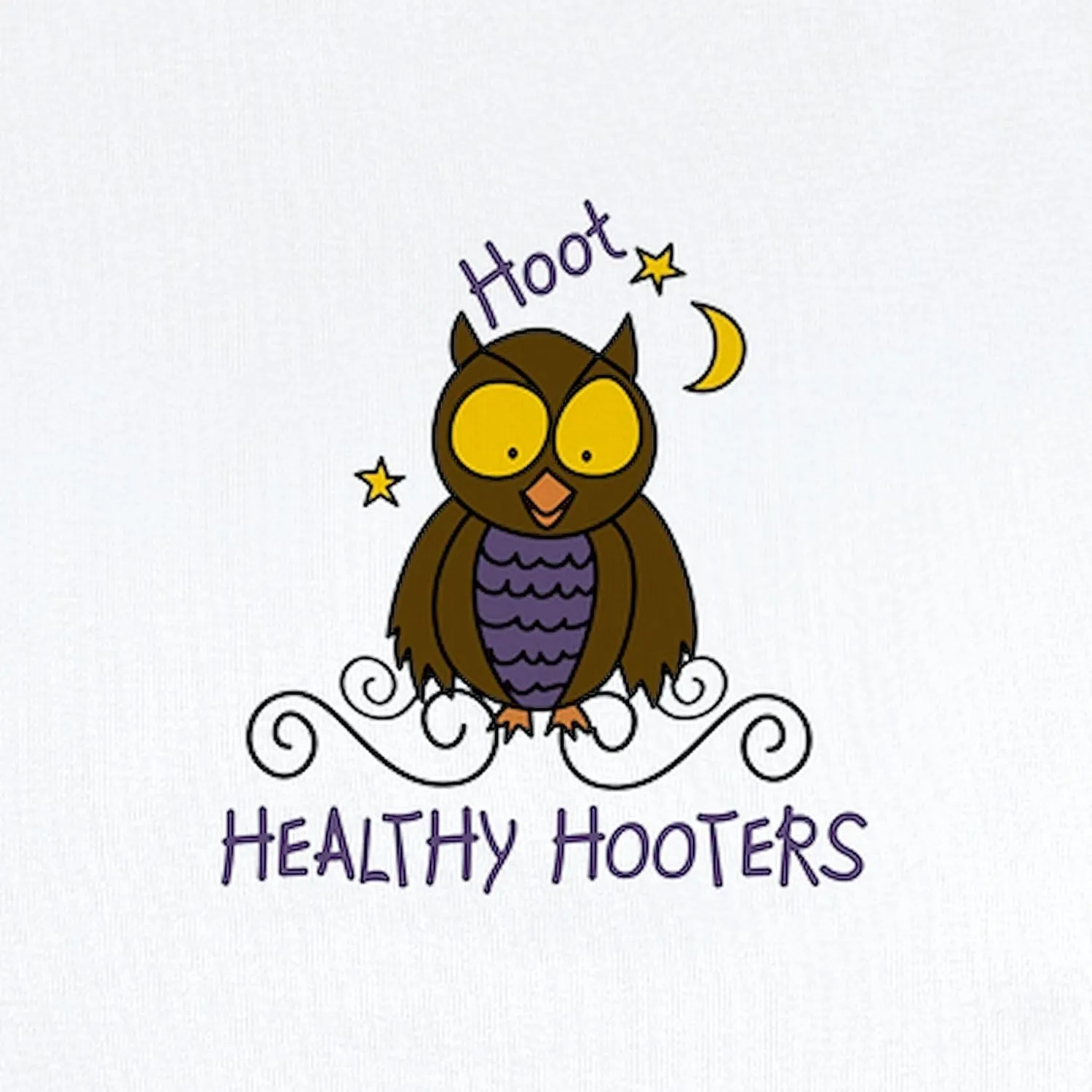 CafePress Healthy Hooters Body Suit Cute Infant Bodysuit Baby Romper