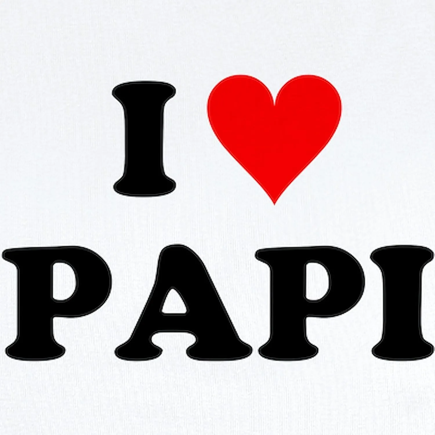 CafePress I Love Papi Infant Bodysuit Cute Infant Bodysuit Baby Romper