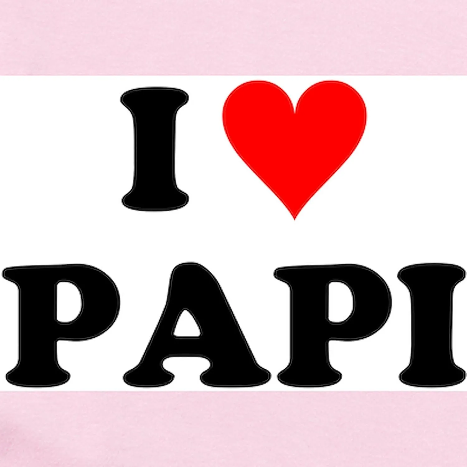 CafePress I Love Papi Infant Bodysuit Cute Infant Bodysuit Baby Romper