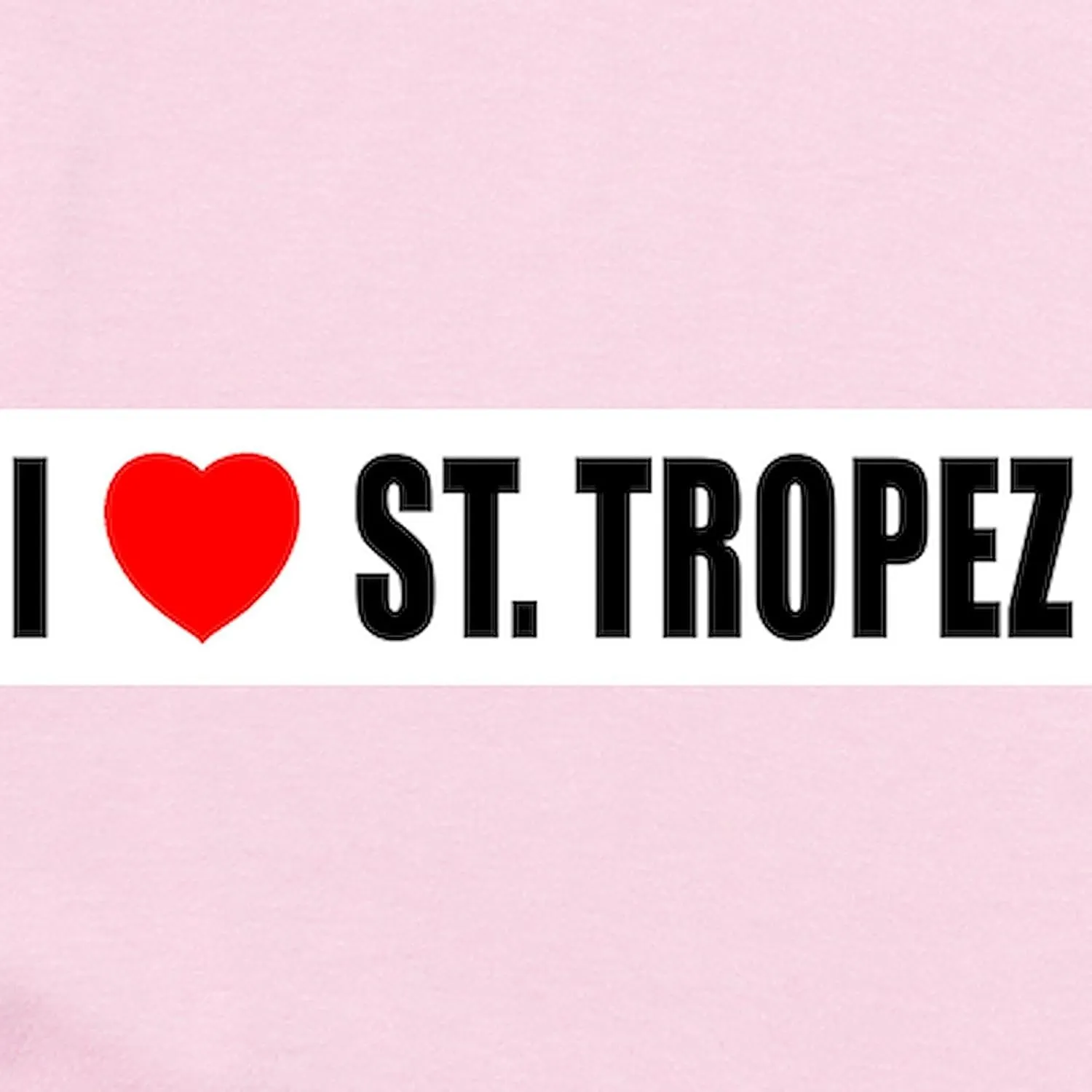CafePress I Love St. Tropez, France Infant Bodysuit Cute Infant Bodysuit Baby Romper