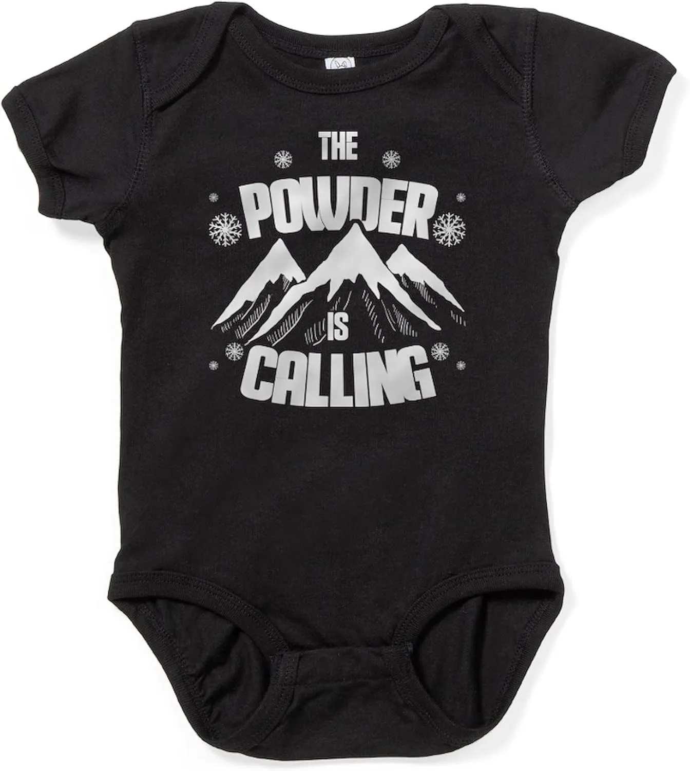 CafePress Ice Climber Rock Climbing Snow Powder is Body Suit Cute Infant Bodysuit Baby Romper Dark