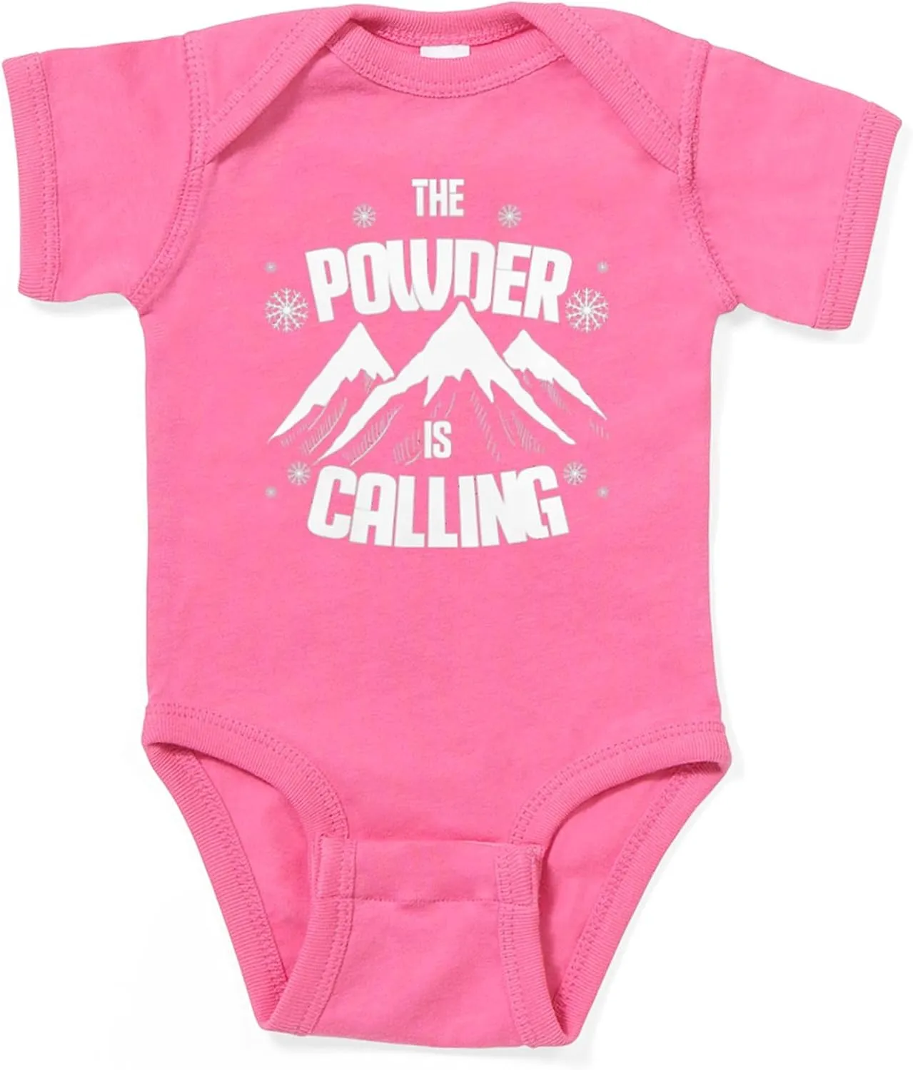 CafePress Ice Climber Rock Climbing Snow Powder is Body Suit Cute Infant Bodysuit Baby Romper Dark