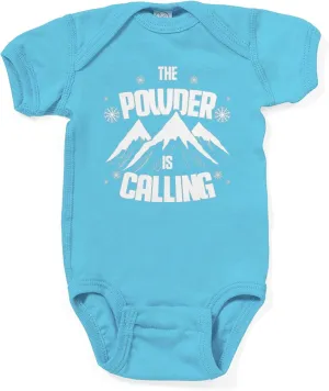 CafePress Ice Climber Rock Climbing Snow Powder is Body Suit Cute Infant Bodysuit Baby Romper Dark