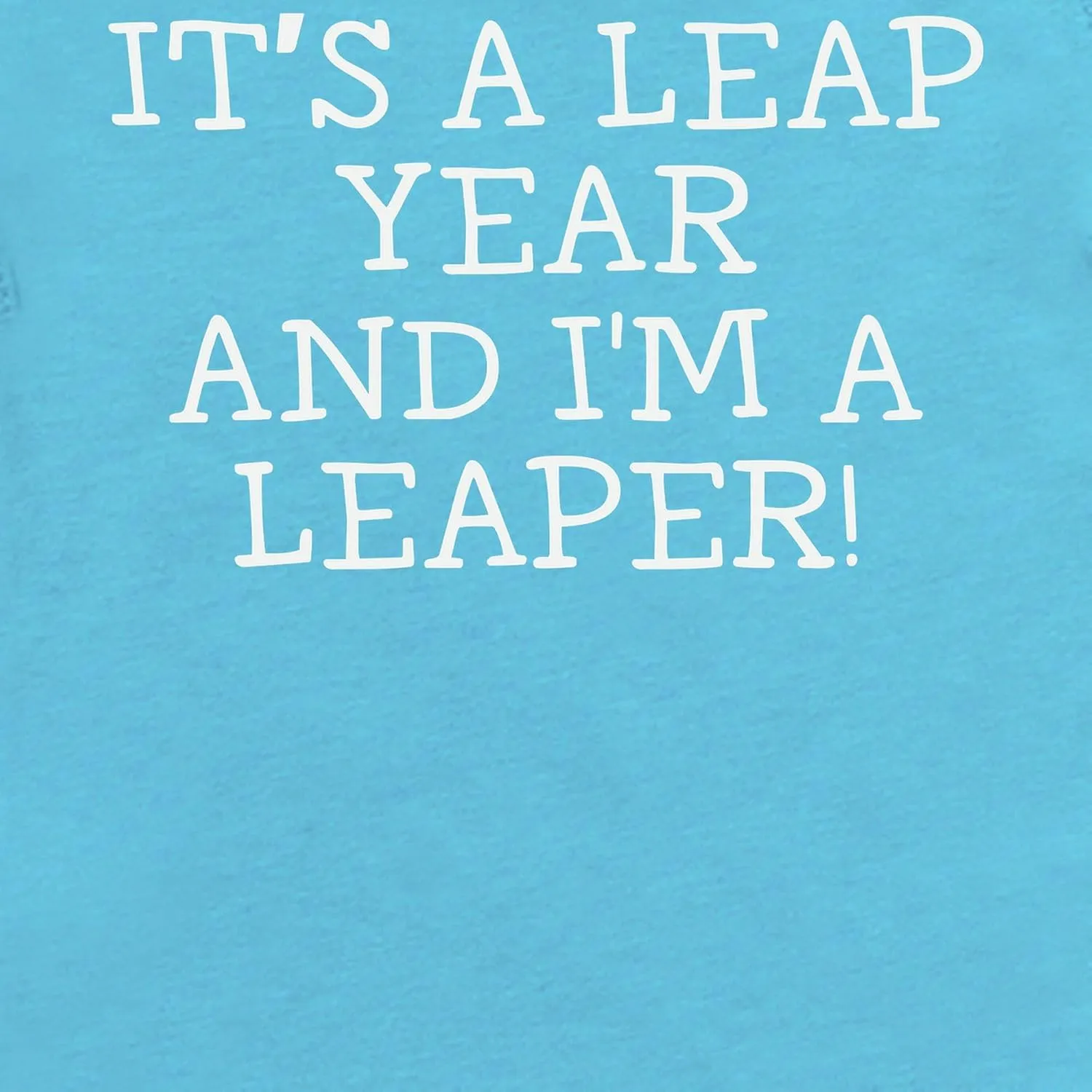 CafePress It's A Leap Year and I'm A Leaper Body Suit Cute Infant Bodysuit Baby Romper Dark