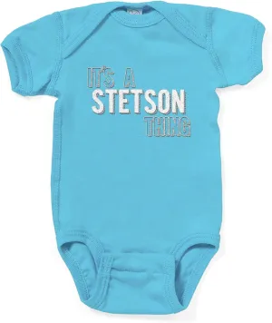 CafePress Its A Stetson Thing Cute Infant Bodysuit Baby Romper Dark
