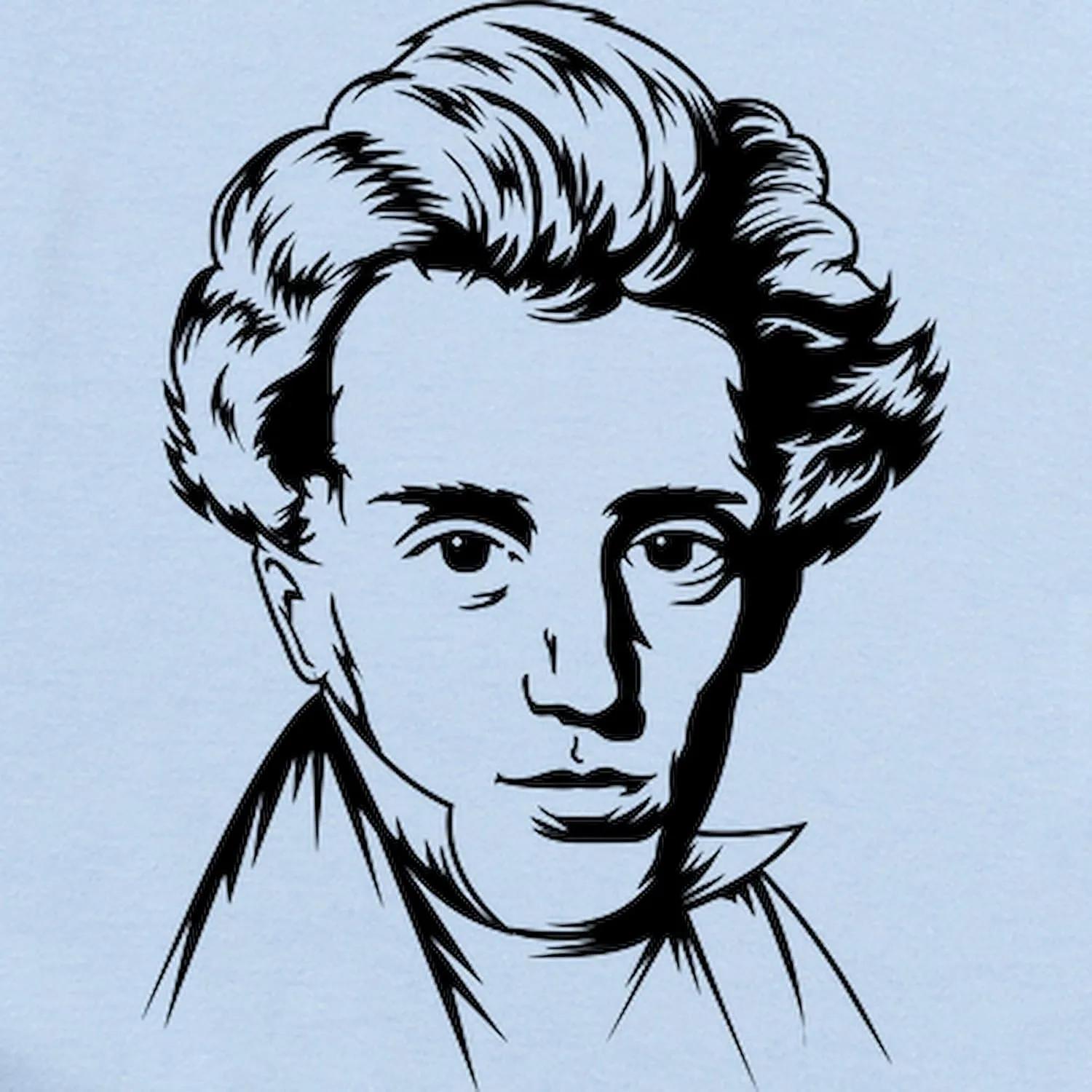 CafePress Kierkegaard Philosophy Infant Bodysuit Cute Infant Bodysuit Baby Romper