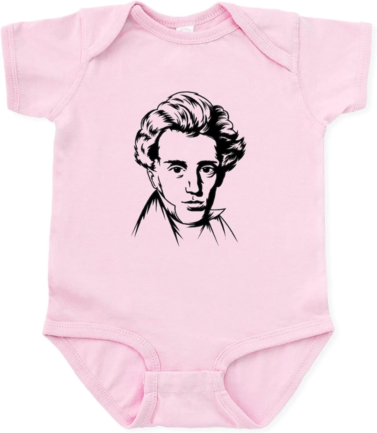 CafePress Kierkegaard Philosophy Infant Bodysuit Cute Infant Bodysuit Baby Romper