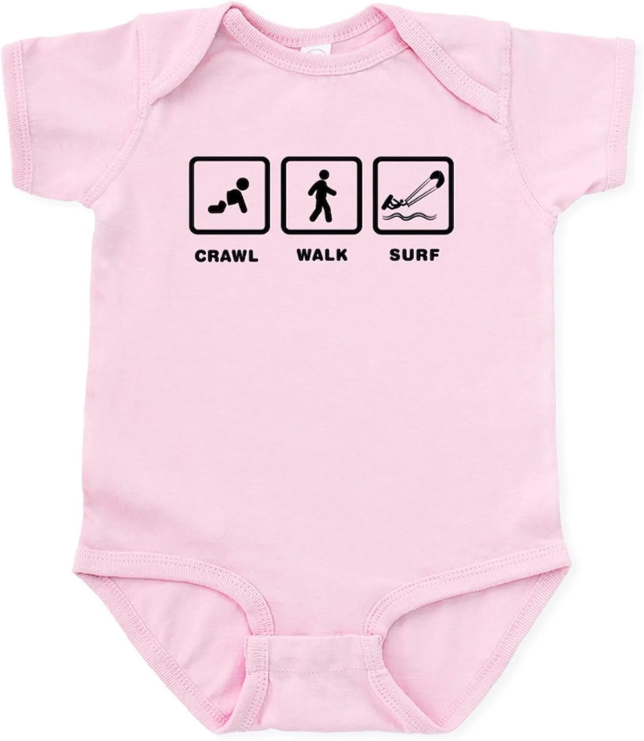 CafePress Kitesurfing Infant Bodysuit Cute Infant Bodysuit Baby Romper