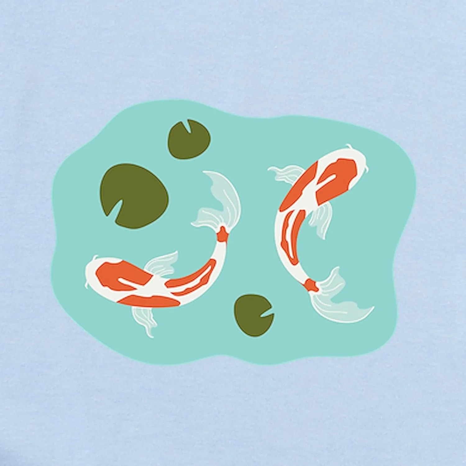 CafePress Koi Fish Pond Body Suit Cute Infant Bodysuit Baby Romper