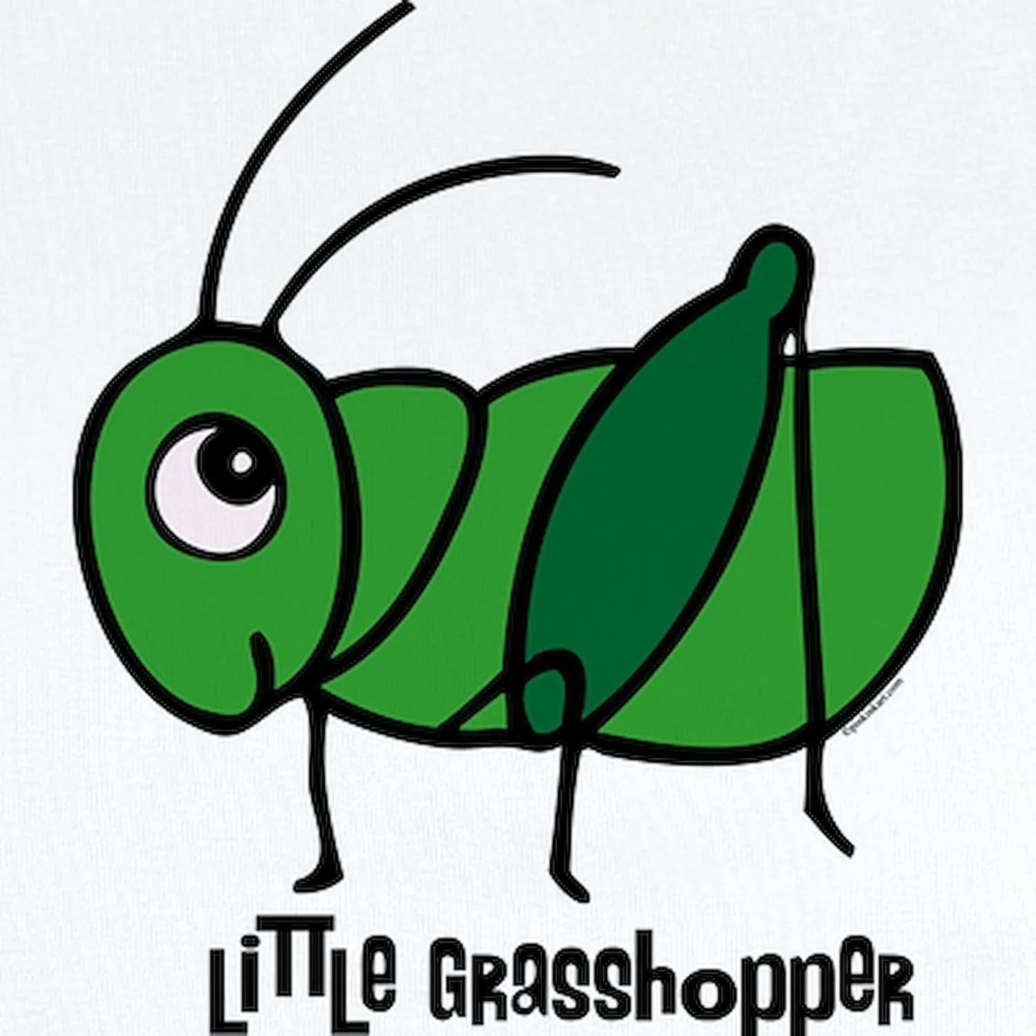 CafePress Little Grasshopper Infant Bodysuit Cute Infant Bodysuit Baby Romper