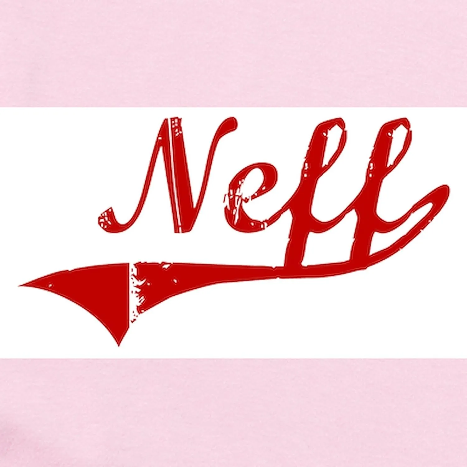 CafePress Neff (Red Vintage) Infant Bodysuit Cute Infant Bodysuit Baby Romper