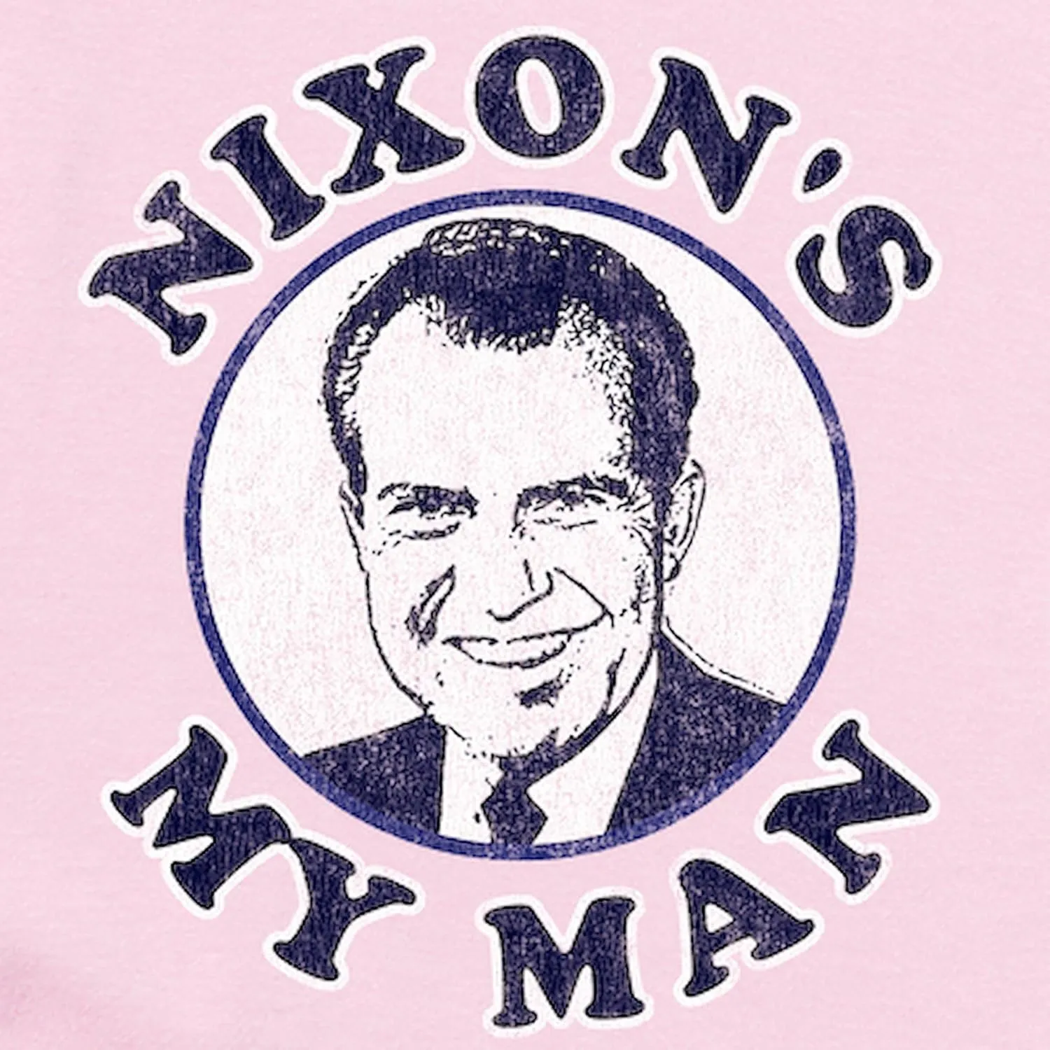 CafePress Nixon's My Man T Shirt Infant Bodysuit Cute Infant Bodysuit Baby Romper
