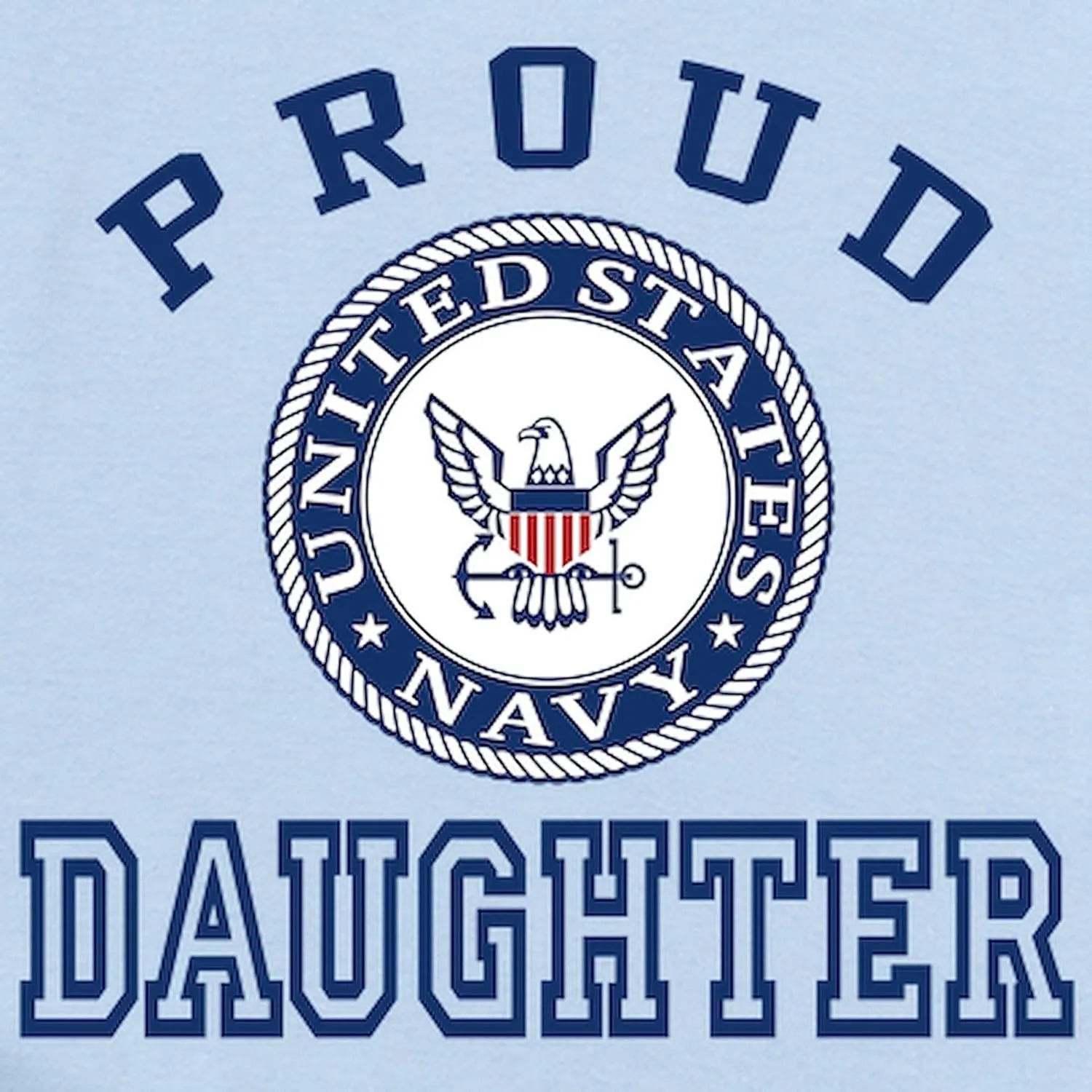 CafePress Proud US Navy Daughter Infant Bodysuit Cute Infant Bodysuit Baby Romper