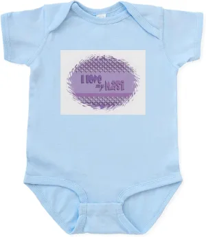 CafePress Purple MASI Infant Bodysuit Cute Infant Bodysuit Baby Romper