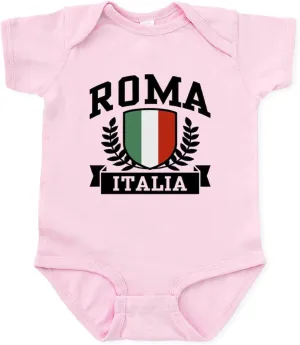 CafePress Roma Italia Baby Light Bodysuit Cute Infant Bodysuit Baby Romper