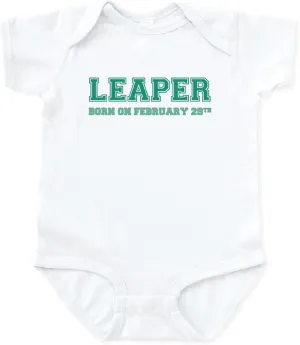 CafePress Sports Leaper Infant Bodysuit Cute Infant Bodysuit Baby Romper