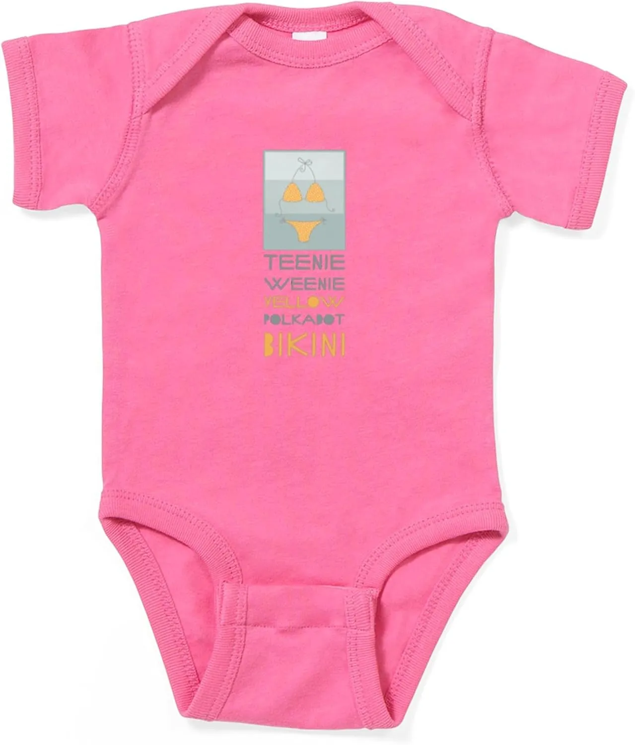 CafePress Teenie Weenie Cute Infant Bodysuit Baby Romper Dark