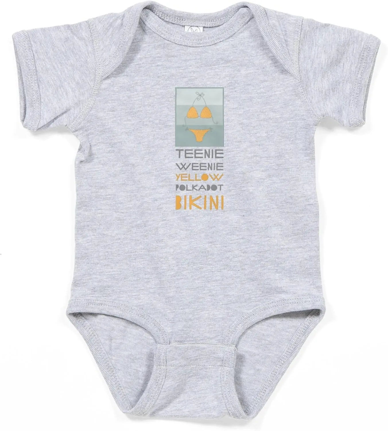 CafePress Teenie Weenie Cute Infant Bodysuit Baby Romper Dark