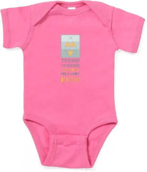 CafePress Teenie Weenie Cute Infant Bodysuit Baby Romper Dark